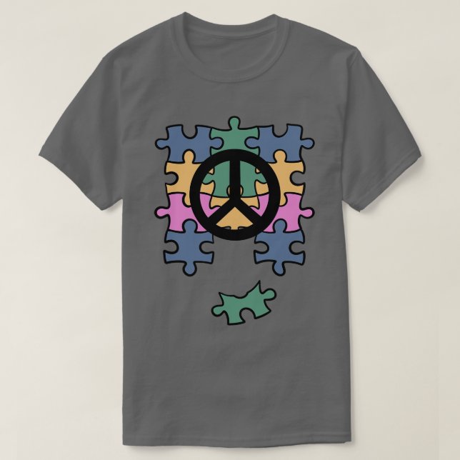 Peace and Lego T-Shirt (Design Front)