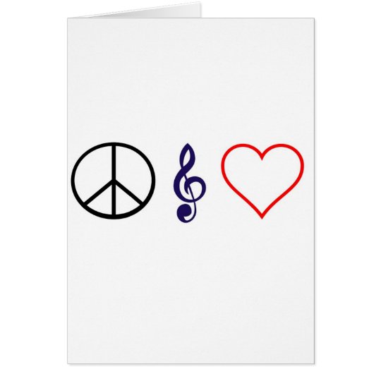 Peace and Love Card