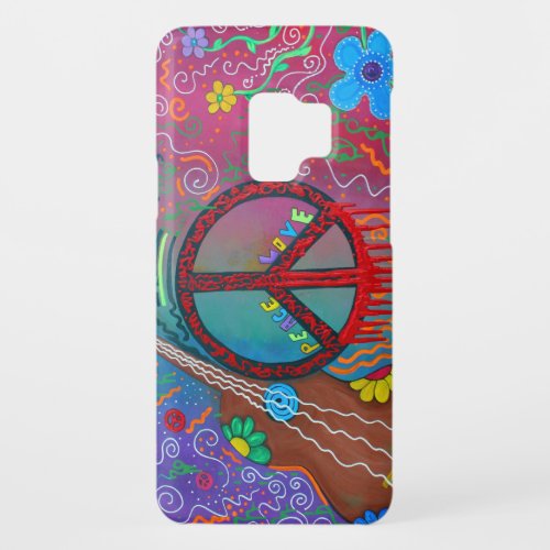 Peace and Love Case_Mate Samsung Galaxy S9 Case