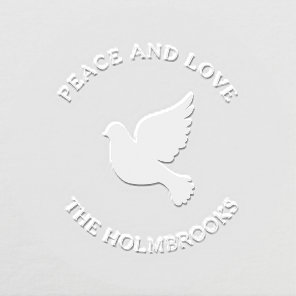 Peace and Love Dove Embosser
