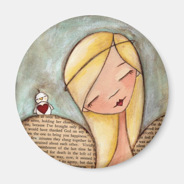 Peace and Love - Magnet (Front)