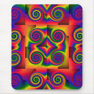 Peace and Love_ Mouse Pad
