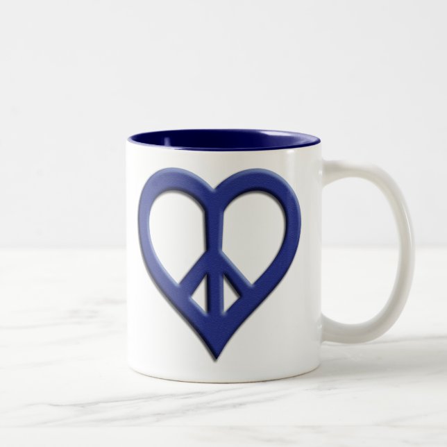 Peace and Love Mug (Right)