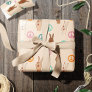 Peace and Love Multicultural Hand Pattern Wrapping Paper