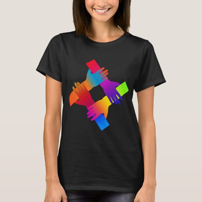 Peace and Love Rainbow Shirt