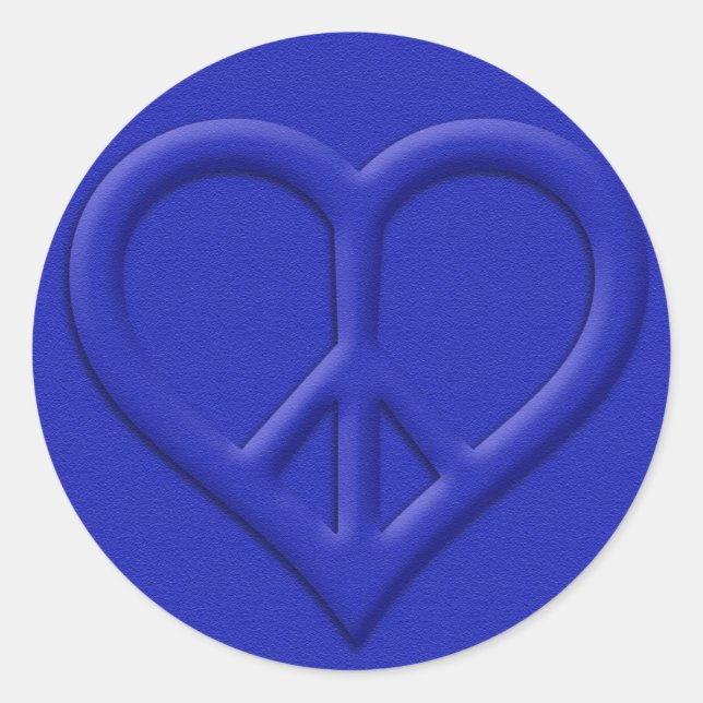 Peace and Love Stickers (Front)