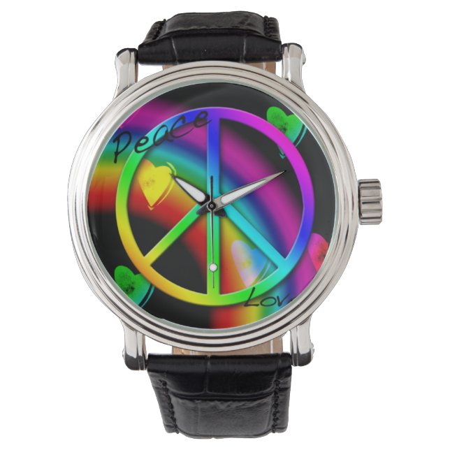 Peace and Love Watch (Front)