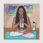 Peace and Meditation Urban Art (Front)