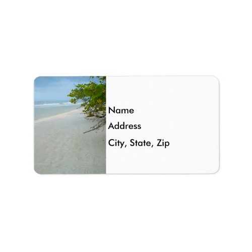 Peace and Quiet at Sanibel Island Label