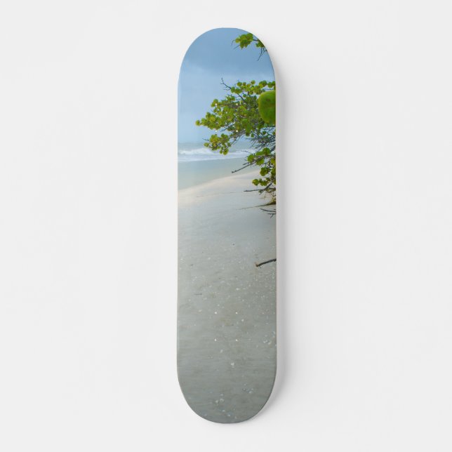 Peace and Quiet on Sanibel SkateBoard Deck (Front)