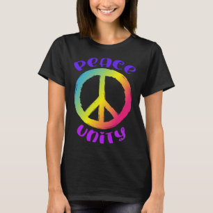 Peace and Unity Peace Sign Symbol T-Shirt