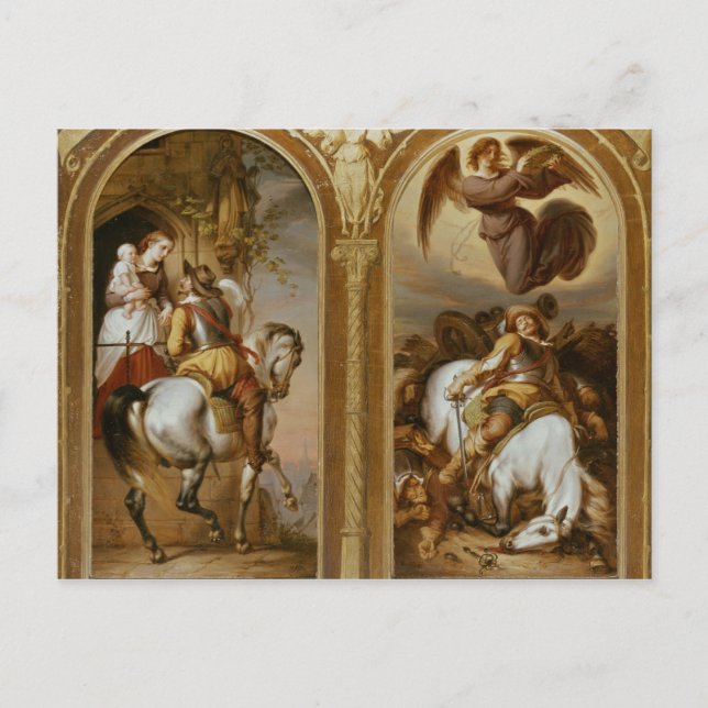 Peace and War Postcard (Front)