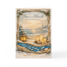 “Peace and Warmth from the Winter Shore”
