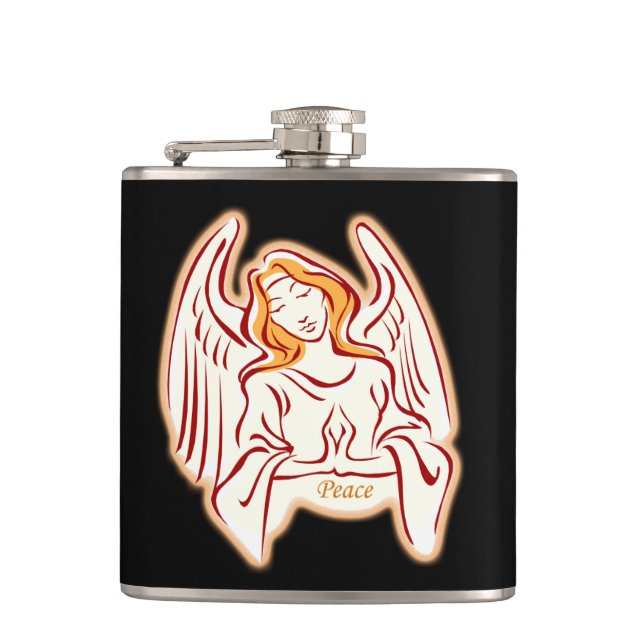 Peace Angel Flask (Front)