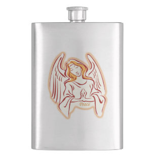 Peace Angel Flask