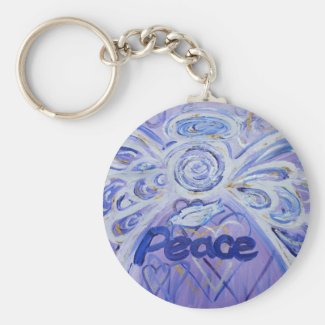 Peace Angel Keychain