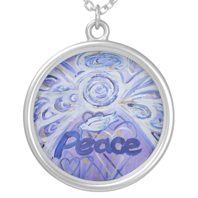 Peace Angel Necklace (Front)