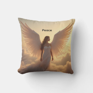 Peace Angel  Throw Pillow