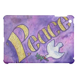 Peace Art Fitted iPad Hard Case Cover For The iPad Mini