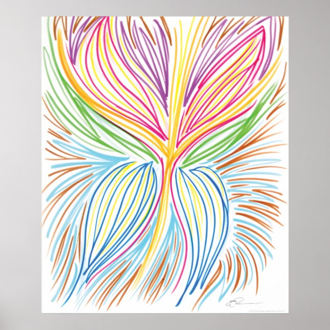 Peace Art: March 14, 2016 "Fly" Poster (Front)