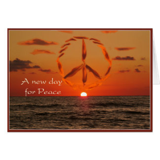peace at sunrise cards