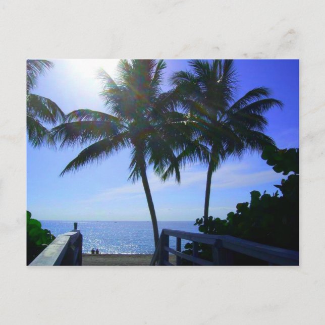 Peace at the beach postcard (Front)