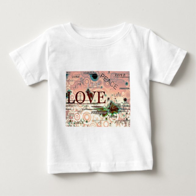 Peace  baby T-Shirt (Front)