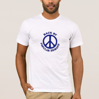 Peace Back By Popular Demand~Navy Blue T-Shirt