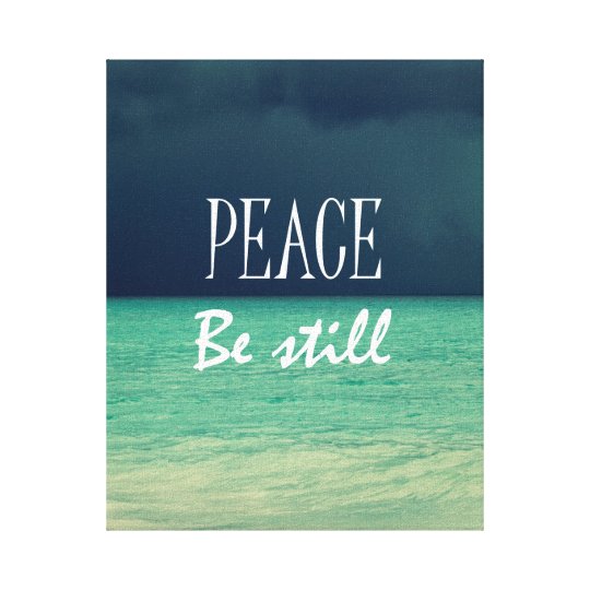 jesus said peace be still