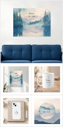 Peace, Be Still | Mark 4:39 Christian Collection