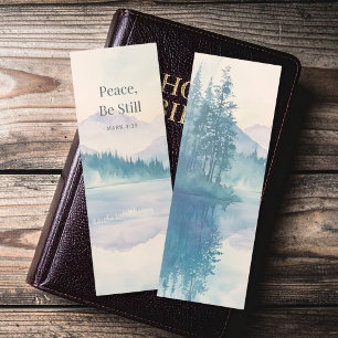 Peace Be Still Mark 4:39 Christian Scripture  Bookmarks
