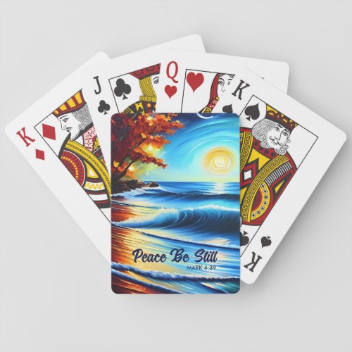Peace Be Still Playing Cards