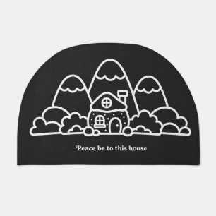 Peace Be to This House Housewarming Gifts Doormat