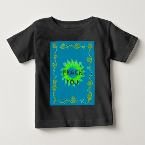 Peace Be With You Always Baby T_Shirt