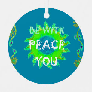 Peace Be with You Art Print Ornament