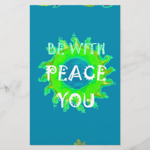 Peace Be with You Art Print Stationery