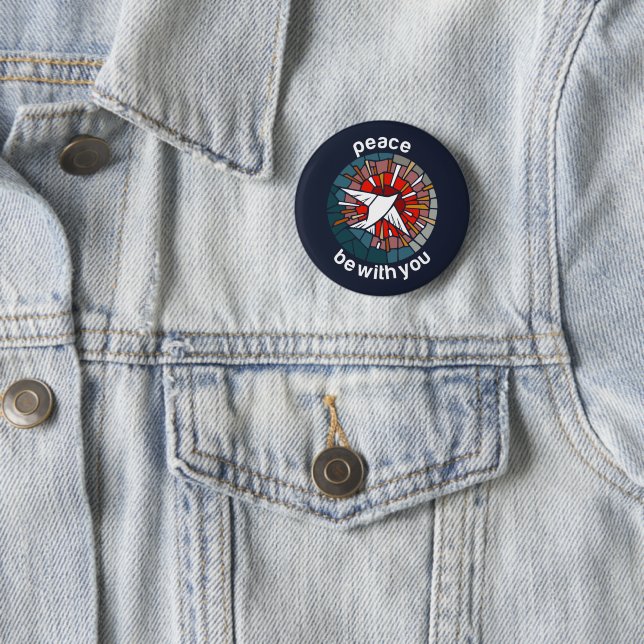 Peace be with you button (In Situ)
