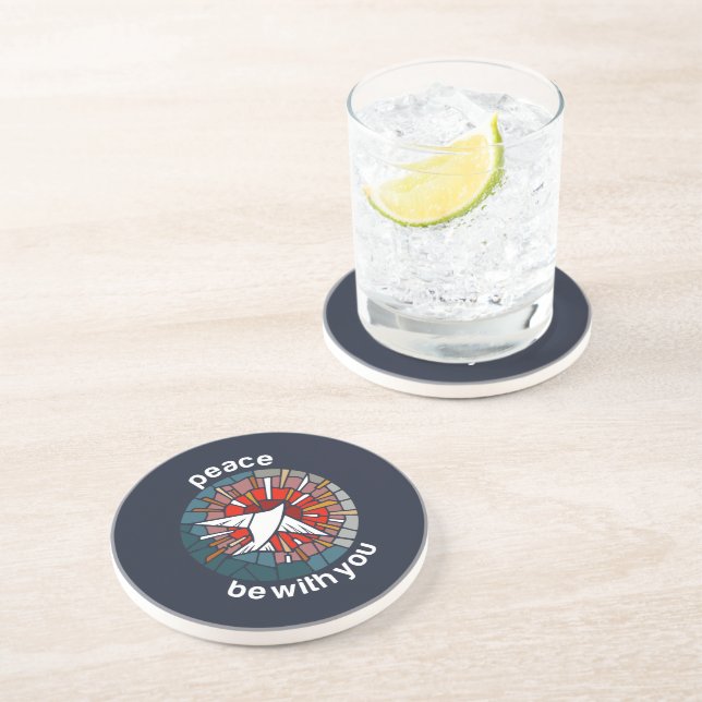 Peace be with you coaster (Side)