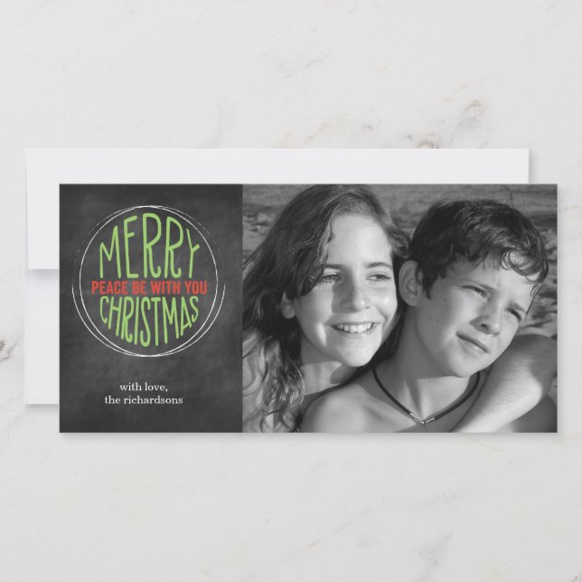 Peace be with You Holiday Card (Front)