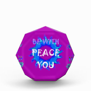 Peace Be With You Inspirational Print Award