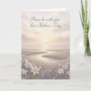 Peace Be With You on Mother's Day Card