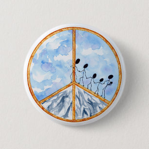 "Peace Begins with Me" Button