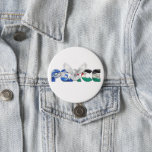 Peace Between Israel And Palestine Button at Zazzle
