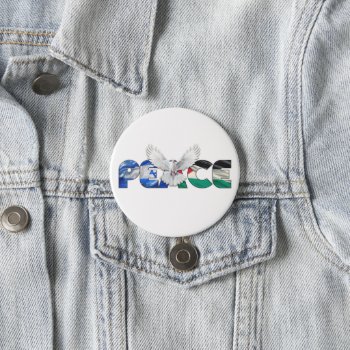 Peace Between Israel And Palestine Button by all_items at Zazzle