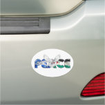 Peace Between Israel And Palestine Car Magnet at Zazzle