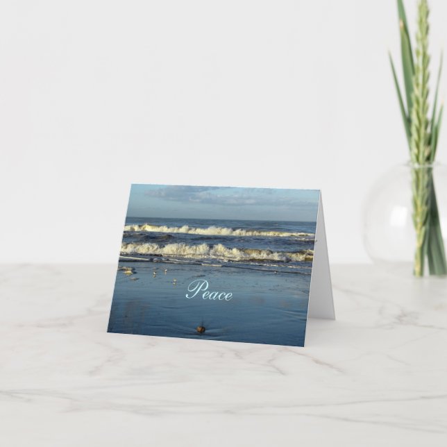 Peace - Bible Quote Card (Front)