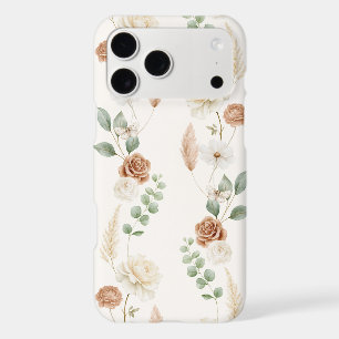 Peace Bohemian Hippie Flowers iPhone 17 Pro Max Case