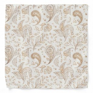 Peace Bohemian Hippie Sixties Paisley  Bandana