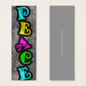 Peace Bookmarks (Front & Back)