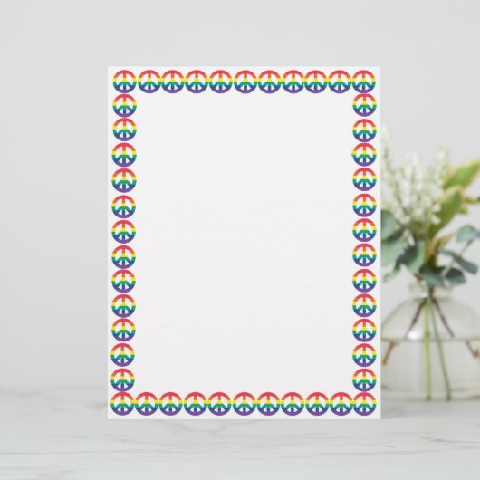 Peace Border (Standing Front)